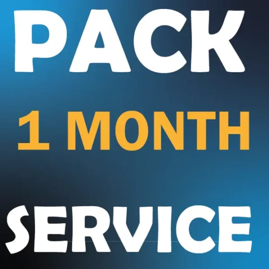 1 MONTH PACK