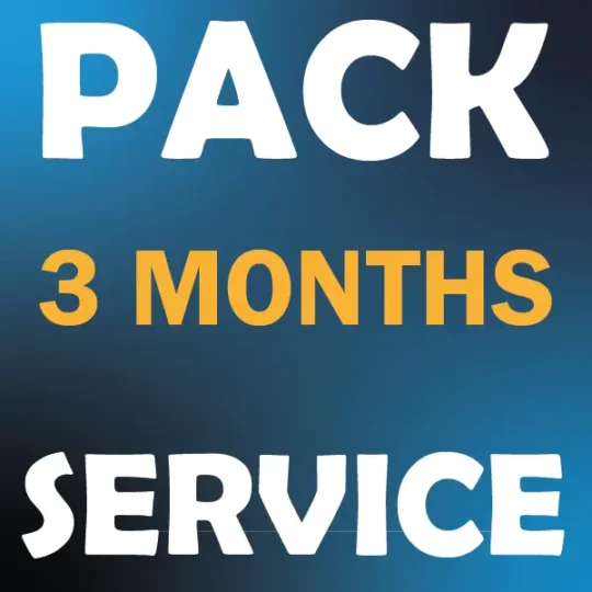 3 MONTHS PACK